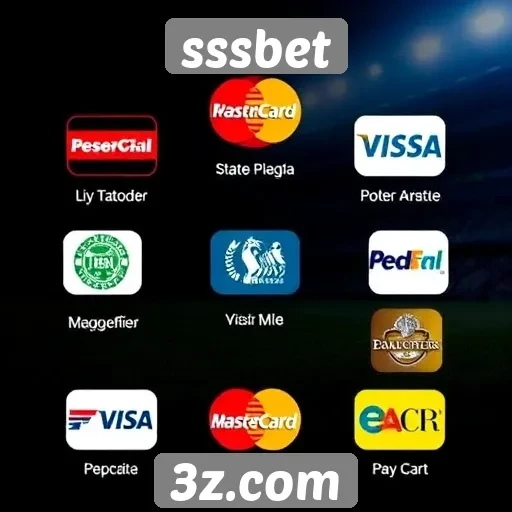 Métodos de pagamento disponíveis no sssbet