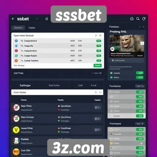 Avaliação da interface de usuário do sssbet